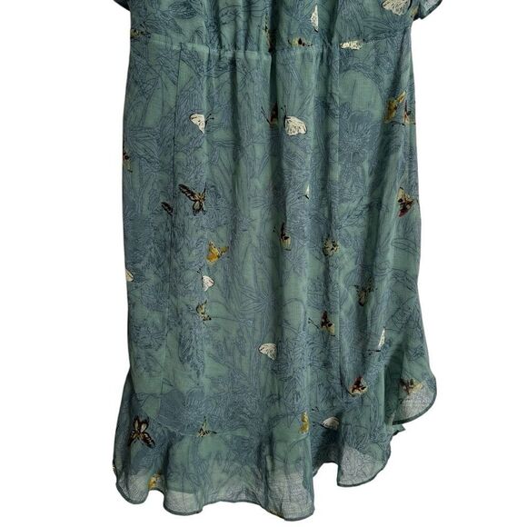 **BNWT Anthropologie Osuna feather Tunic maxi top L - Picture 7 of 10